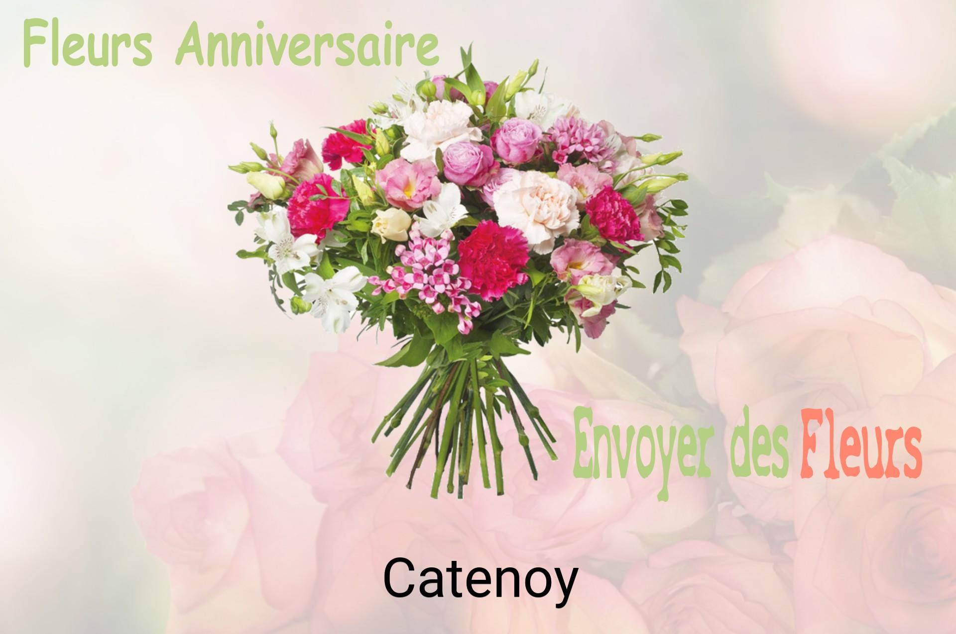Bouquet de fleurs d’anniversaire livré à Catenoy