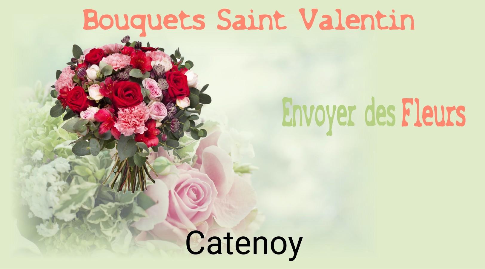 Roses de Saint-Valentin livrées à Catenoy